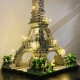 NNEOBA LED Eiffel Tower Micro Mini Building Blocks Set