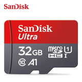 SanDisk 32GB MicroSD Memory Card A1 Class 10 U3 V10 with Card Reader