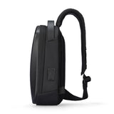 NNEOBA Hard-Shell Waterproof Crossbody Bag Sling with USB Port Black