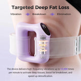 NNEOBA Multifunctional Fascia Massage Ring with Belt Purple