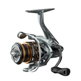 NNEOBA Spinning Fishing Reel 1000 Series Pre-Loading Reel Silver