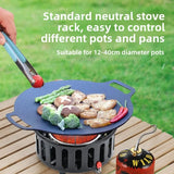 NNEOBA 7-Core Camping Infrared Gas Stove Black
