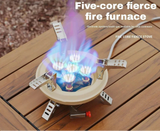 NNEOBA High-Pressure Camping Gas Stove Khaki