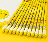 12-Piece Cartoon Anime Figure Pencils