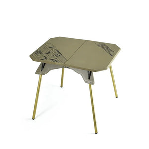 NNEOBA Portable Folding Camping Table Adjustable Green
