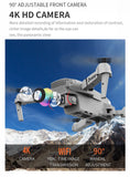 NNEOBA 2021 NEW Drone 4k profession HD Wide Angle Camera 1080P WiFi fpv Drone Dual Camera Height Keep Drones Camera Helicopter Toys