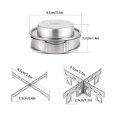 NNEOBA Portable Outdoor Stainless Steel
