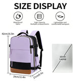 NNEOBA Versatile Travel Luggage & School Backpack