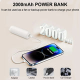 NNEOBA Portable Mini Handheld Fan
