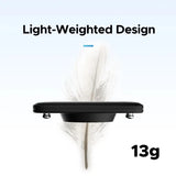 NNEOBA Heart Rate Monitor Chest Strap Bluetooth 4.2 And ANT+ ECG Sensor Black