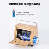 NNEOBA Portable 1500W Butane Tent Infrared Outdoor Space Heater Khaki