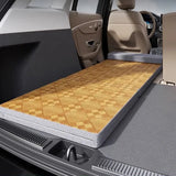 NNEOBA Non-Inflatable Car Travel Bed Folding Sleeping Pad with Pillow Brown
