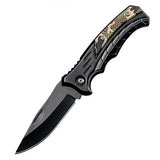 NNEOBA Folding Fillet Knife Army Green