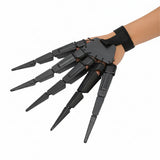 1-Pair Halloween Finger Claws Flexible Skeleton Hand Extensions