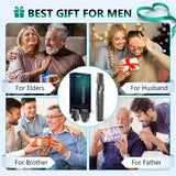 NNEOBA Electric Body Hair Trimmer IPX5 Waterproof Groomer Clipper Black
