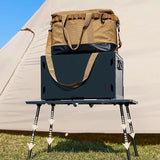 NNEOBA Tactical Folding Camping IGT-Compatible Table Black