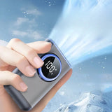 NNEOBA Portable 3-in-1 Handheld Fan Rechargeable Neck Fan