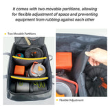 NNEOBA Portable Camping Cookware Storage Bag Grey