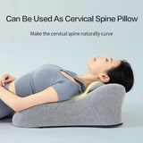 NNEOBA Multifunctional Prone Position Lie Pillow Ergonomic Knit Cushion Grey