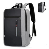 NNEOBA Waterproof Oxford Laptop Backpack Gray