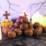 20pcs Miniature Resin Pumpkins for Halloween– 1.6 × 1.5 × 1.7CM