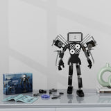 NNEOBA 199pcs Titan Robot 2 in 1 Building Blocks