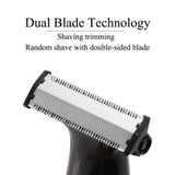 NNEOBA Rechargeable Electric One Blade Trimmer Hair Grooming Clipper Black