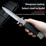 NNEOBA High-Hardness Folding Knife Silver