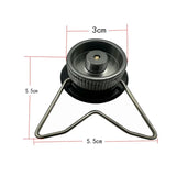 NNEOBA Butane Cartridge Head Conversion Adapter with Bracket