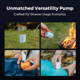 Portable Electric Air Pump – Rechargeable Camping Pump for Air Mattresses & Vacuum Bags