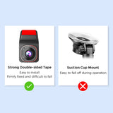 NNEOBA Ultra HD Mini Stealth Dash Cam Night Vision Black