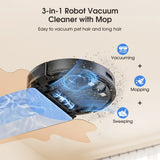 NNEOBA L20Max Self-Emptying Robot Vacuum – 6000Pa LiDAR 3-in-1 Sweep & Mop