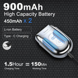 NNEOBA Portable Mini Electric Shaver for Men