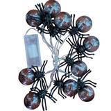 10LED Spider String Warm Lights Halloween Decor