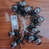 10LED Spider String Warm Lights Halloween Decor
