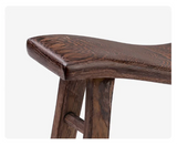 NNEOBA Multi-Functional Solid Wood Sleeping Stool - Chicken Wing Wood Cervical Vertebra Pillow