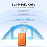 10000mAh Semi-Solid Magnetic Power Bank 22.5W Fast Charging