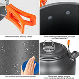NNEOBA 11-Piece Camping Cookware Cooking Set