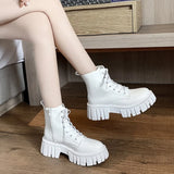 Women's Leather Walking Boots