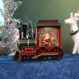 Christmas Train LED Snow Globe Lantern