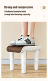 NNEOBA Multi-Functional Portable Office Footrest & Stackable Stool – L-Brown