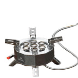 NNEOBA 15800W Outdoor Camping Gas Stove Grey