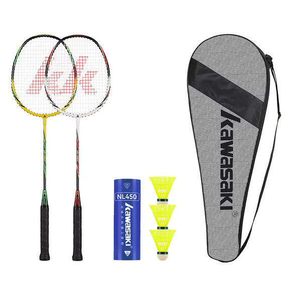 NNEOBA Dynamic Badminton Racquet Set: Lightweight, Sweat-Absorbent Equipment