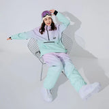 NNEOBA Waterproof Gradient Ski Suit – Warm Snowboard Suit