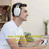 NNEOBA Wireless Gaming Headset with Microphone