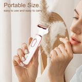 NNEOBA 4 in 1 Electric Razor for Women Hair Trimmer White