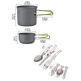 NNEOBA Portable Camping Cookware Set