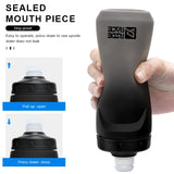NNEOBA 620ml Bicycle Water Bottle Black