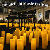 Flameless LED Pillar Candles