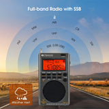 NNEOBA Fullband SSB Shortwave Radio Black